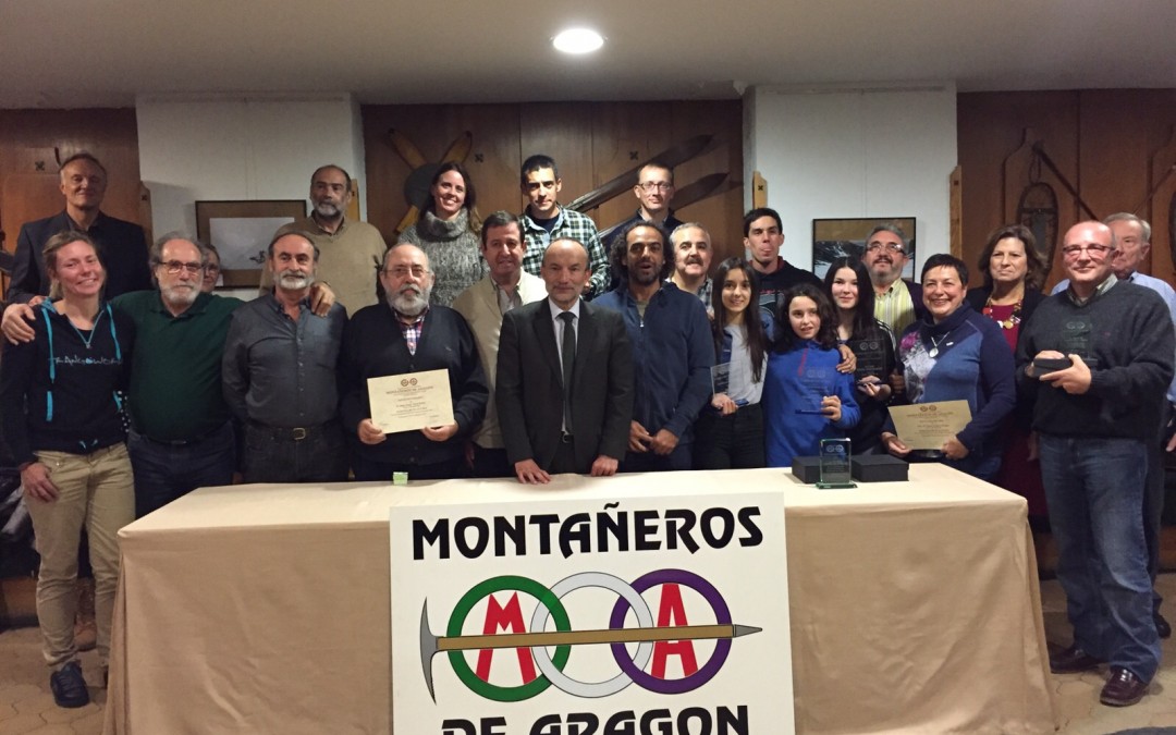 En los premios de Montañeros de Aragón